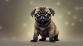 Cute Pug Pup