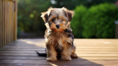 Cute Yorkie Doodle Poodle Mix Pup Cute Yorkie Doodle Poodle Mix Pup