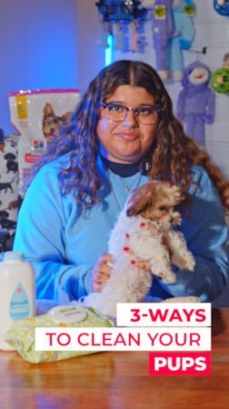 Lone Star Pups Too young for the groomer? Here’s how to keep your pup clean and smelling fresh until their first big spa day!