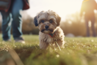 Cute Shih Poo Pup