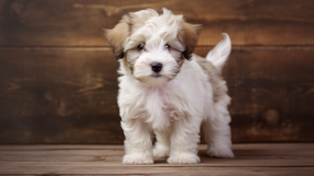 Cute Havadoodle Poodle Mix Pup